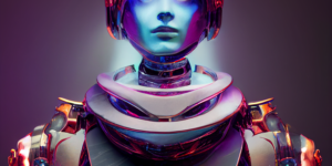 Saphire_Robot_AI_art_generated on Midjourney